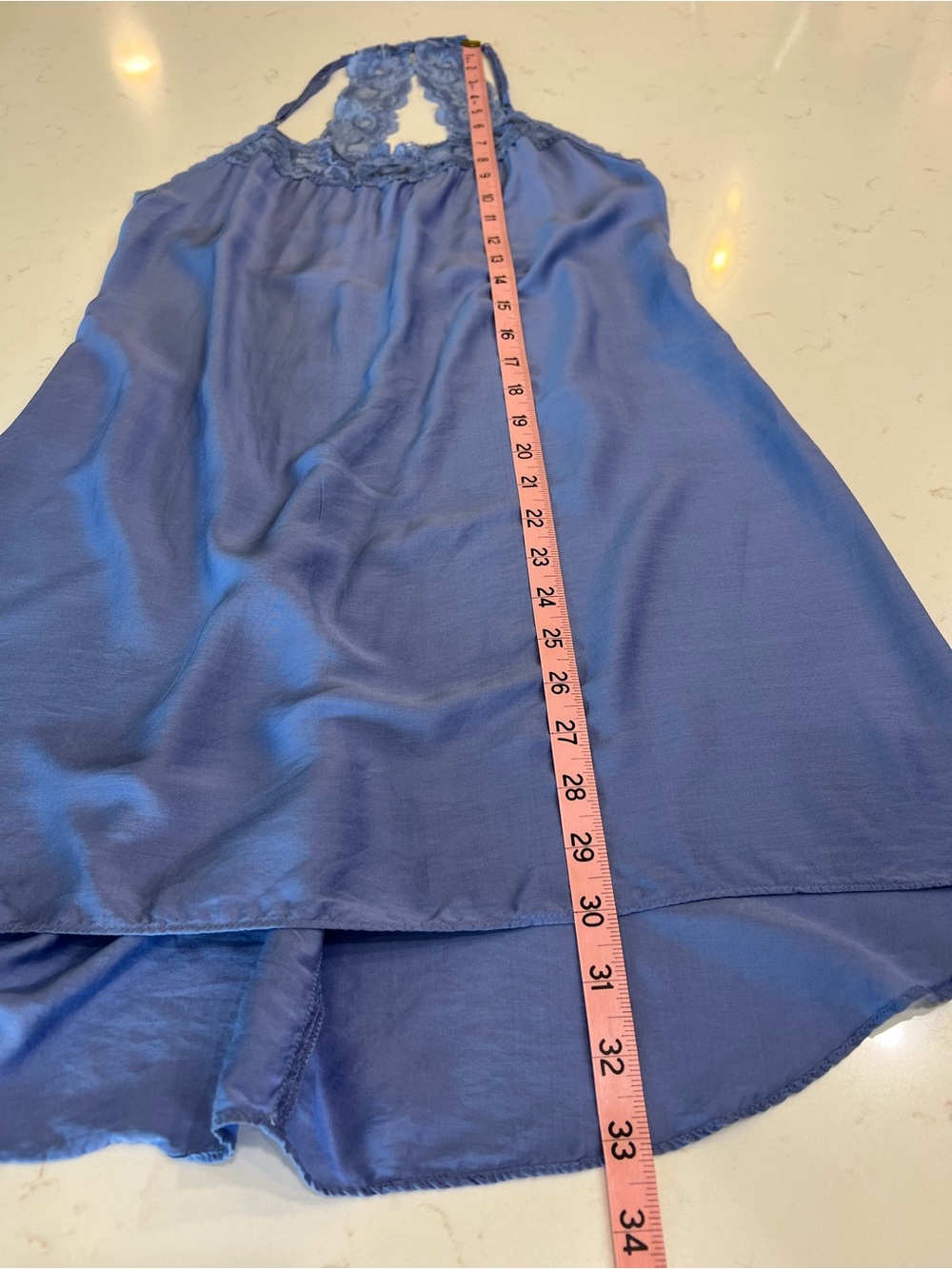 Victoria’s Secret Silk Blend Lace Chemise Slip Dress Size Small - Picture 8 of 8